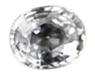 Natural diamond gemstone brilliant cut transparent background Venus gemstone luxury stone