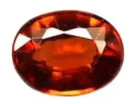 natural hessonite gomed gemstone honey brown certified stone for rahu astrology